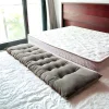 gray elvet sleeping floor mattress with memory foam and siliconized fiber 72x28 inches Lamzeen